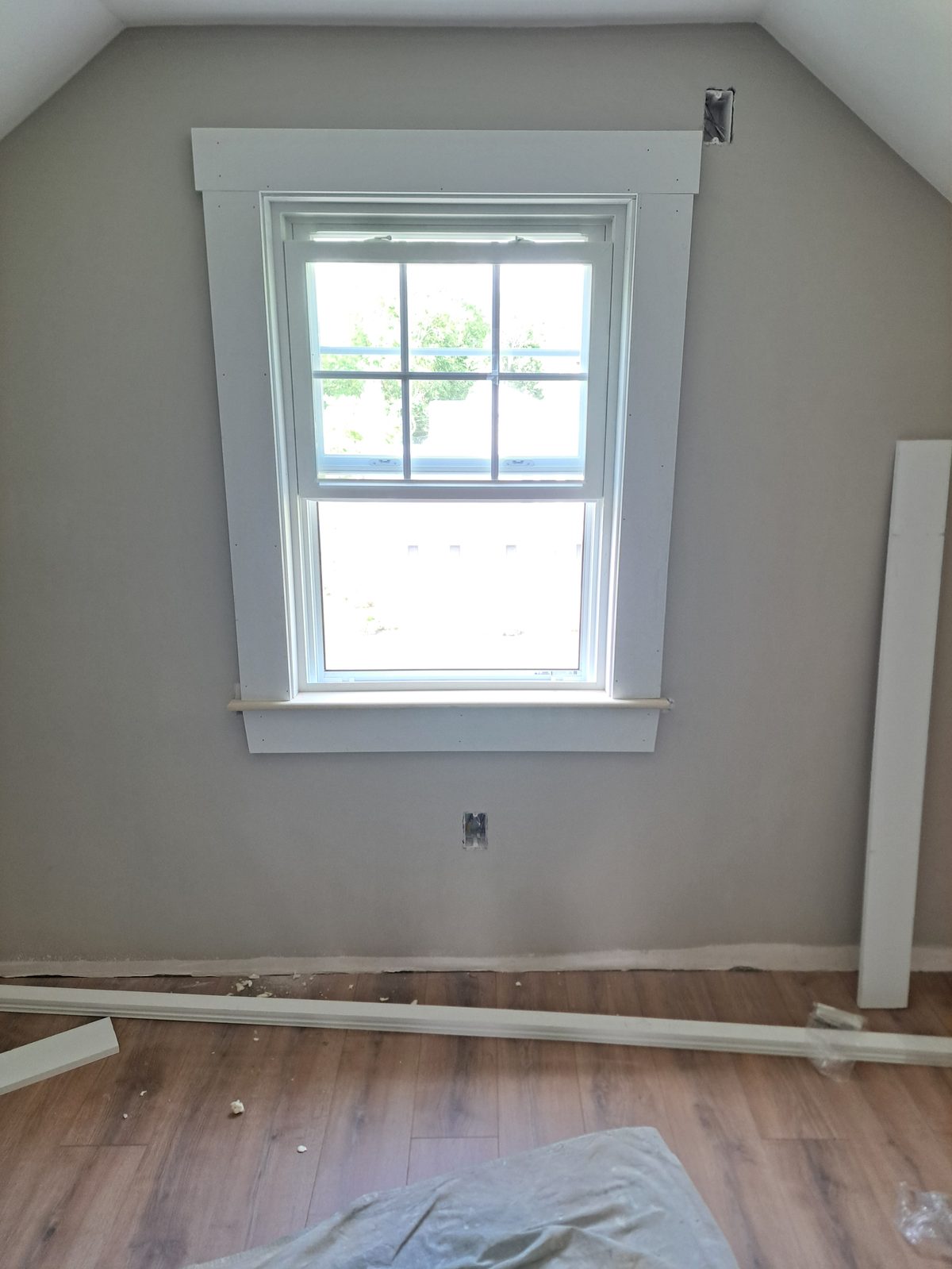 After — finished window installation in Sutton, MA